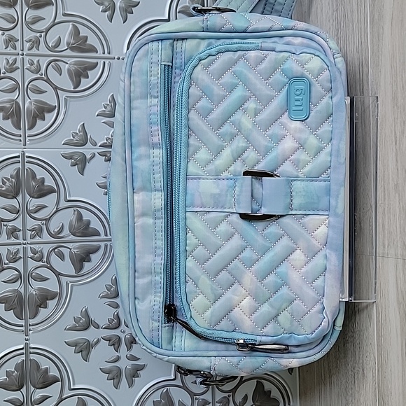 Lug Womens Carousel RFID Technology Convertible Crossbody Bag Mystic Seaglass - Picture 5 of 17